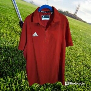 Adidas‎ Red Polo Size M (T30)